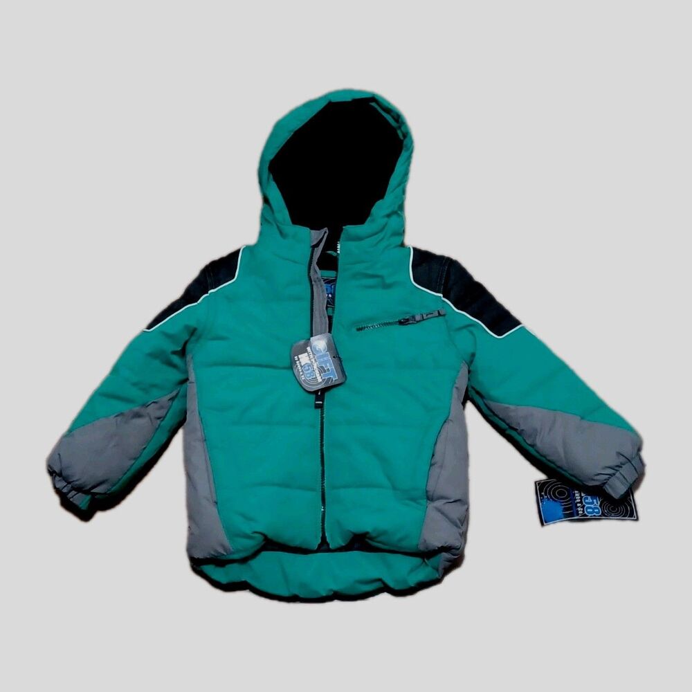 Hawke co Boys Green HK58 Puffer jacket New With Tags Size 4